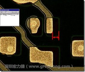 其他零件的防焊層印刷偏移，造成焊墊大小不一的現(xiàn)象。