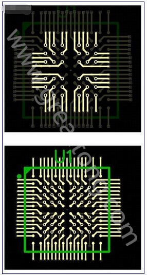 如何布線不同的BGA圈，從最外層開始，直到中心-深圳宏力捷
