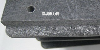 可加工性的合成石，可以用CNC洗出想要的形狀與機(jī)構(gòu)，可以媲美鋁合金