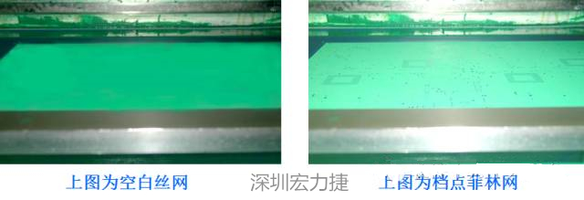 熱風(fēng)整平后導(dǎo)通孔邊緣起泡掉油，采用此工藝方法生產(chǎn)控制比較困難，須工藝工程人員采用特殊的流程及參數(shù)才能確保塞孔質(zhì)量。