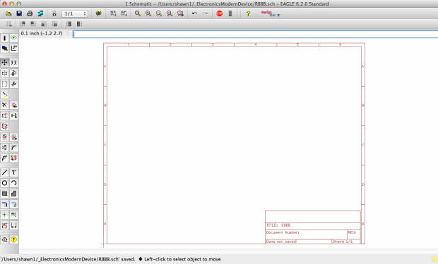 打開(kāi)電路原理圖編輯器，并選擇「檔案（File）」→「新增檔案（New）」→「電路原理圖（Schematic）」。