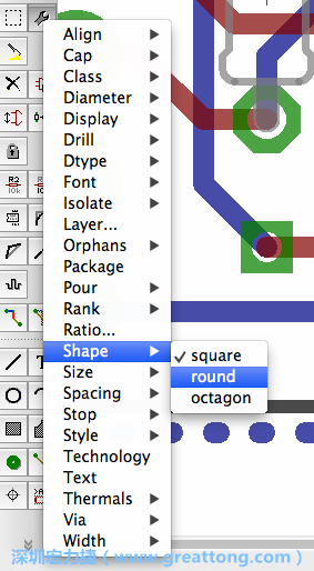 你可以在元件定位或是繪制完成之后，使用「變更/扳手（Change/wrench）」工具來改變元件里很許多多不同的性質(zhì)。