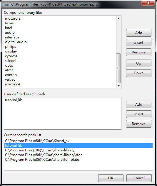 上下兩個(gè)視窗都Add 你的library ，在library browser 就可以找到你的library